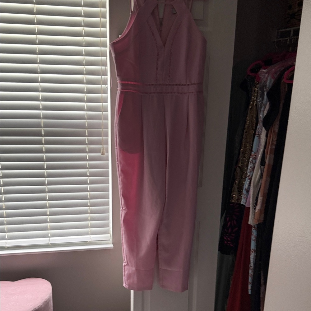 Adelyn Rae Light Pink Jumpsuit - Picture 2 of 5